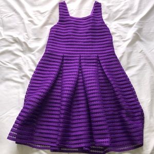 Soprano Nordstrom Laser Cut Scuba Dress